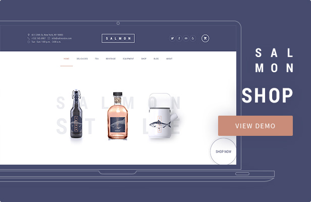 Salmon — Shop WordPress Theme